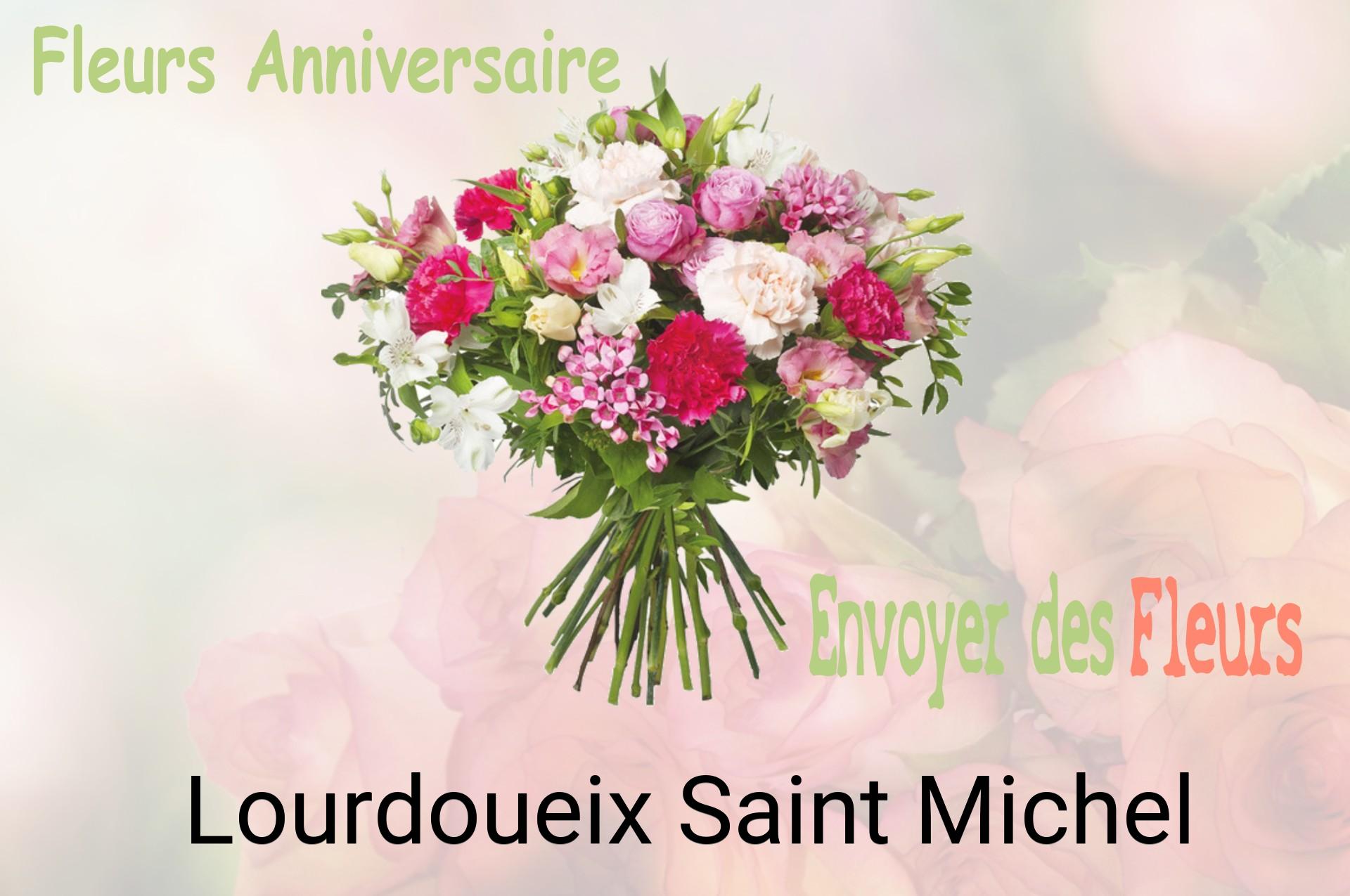 Bouquet de fleurs d’anniversaire livré à Lourdoueix-Saint-Michel